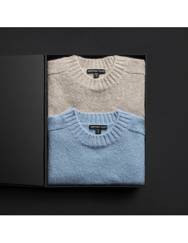 Women's Cashmere Crew Gift Set - Azure/Hazel Jusqu'à 80% De Réduction