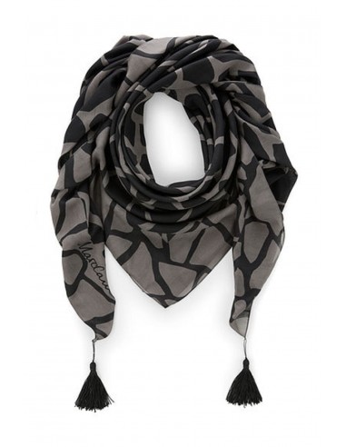 Grand foulard en coton et soie Economisez 