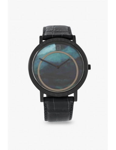 Montre Prezioso avec nacre noire Amélioration de cerveau avec