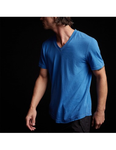 Clear Jersey V Neck - Electric Blue Pigment vente chaude votre 