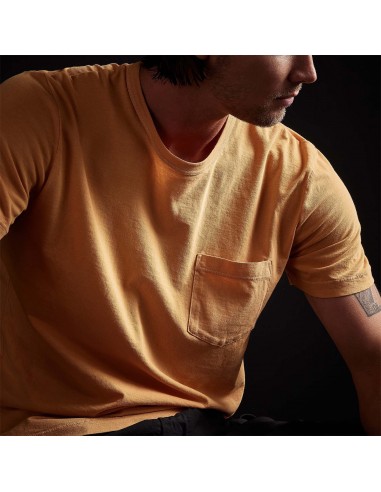 Lightweight Jersey Pocket Tee - Apricot Pigment Livraison rapide