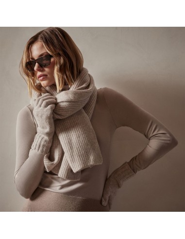 Thermal Cashmere Scarf - Stone brillant des détails fins