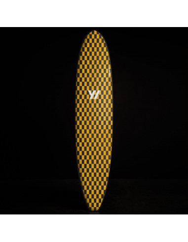 Y/OSEMITE  Checkered Longboard 7'10" - Black/Crocus est présent 