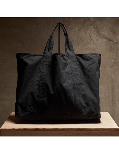 Large Matte Nylon Tote - Black basket pas cher