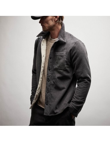 Sherpa Lined Corduroy Shirt Jacket - Magma 2 - 3 jours ouvrés.