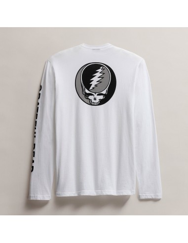 Men's Grateful Dead Long Sleeve - White/Black shop