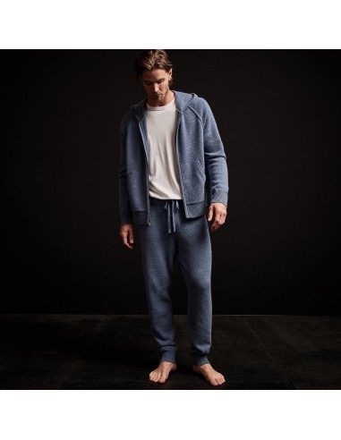 Recycled Cashmere Track Pant - Denim pas cheres