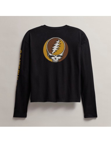 Women's Grateful Dead Long Sleeve - Black/Comet Fin de série