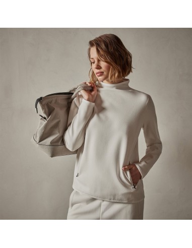 Long Sleeve Polar Fleece Turtleneck - Talc Paris Déstockage Promo