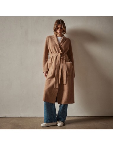 Belted Cashmere Coat - Caramel Comment ça marche