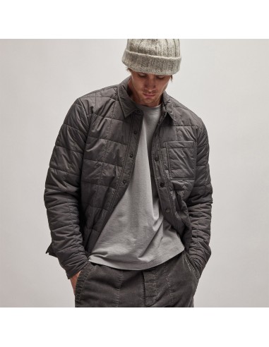 Quilted Shirt Jacket - Carbon Par le système avancé 