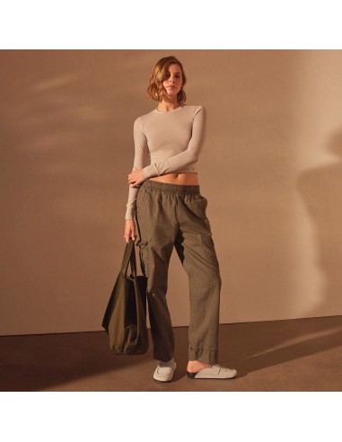 Seersucker Cargo Pant - Army Green Pigment En savoir plus