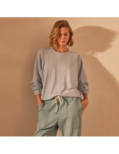 Vintage French Terry Relaxed Sweatshirt - Open Sky Pigment le concept de la Pate a emporter 