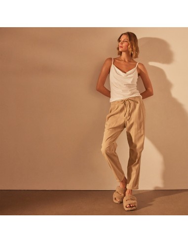 Micro Twill Casual Pant - Sand Pigment Par le système avancé 