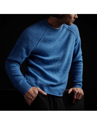 Mid Gauge Cashmere Sweatshirt - Blue Raspberry votre