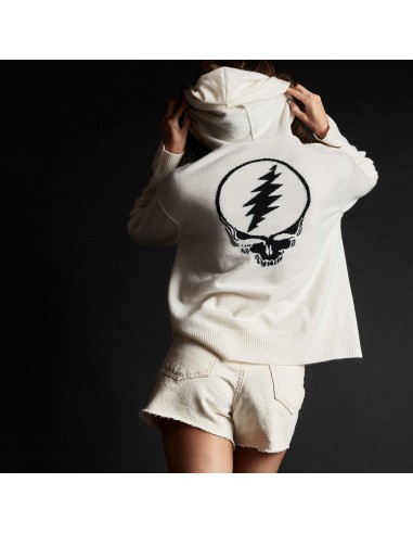 Grateful Dead Pullover Hoodie - Ivory Economisez 