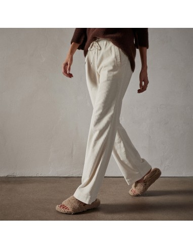 Wide Leg Corduroy Pant - Alabaster Pigment ouvre sa boutique